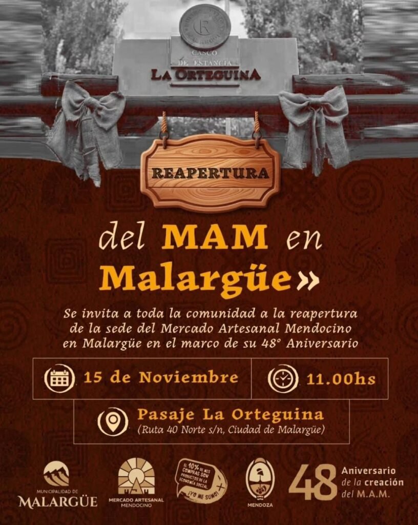 Fin de semana de celebración por los 75 años de Malargüe: música, tradición, cine, ferias y desfile aniversario 6 IMG 20251114 WA0004