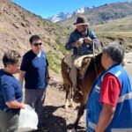 Operativo preventivo en el volcán Planchón-Peteroa: Salud recorre puestos y refuerza medidas.