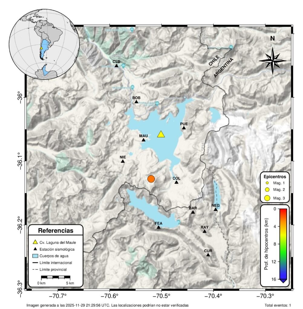 VOLCAN LAGUNA DEL MAULE S
