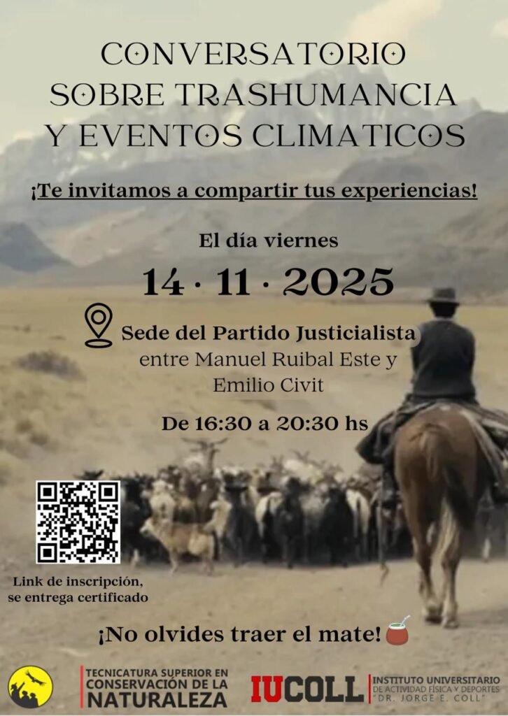 Conversatorio sobre trashumancia y eventos climáticos en Malargüe 5 WhatsApp Image 2025 11 12 at 1.32.57 PM