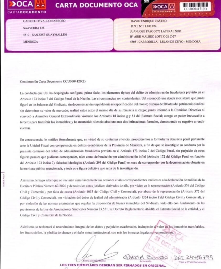 carta sindicato 2