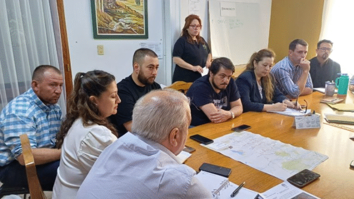 Reunión por animales sueltos en RP 222