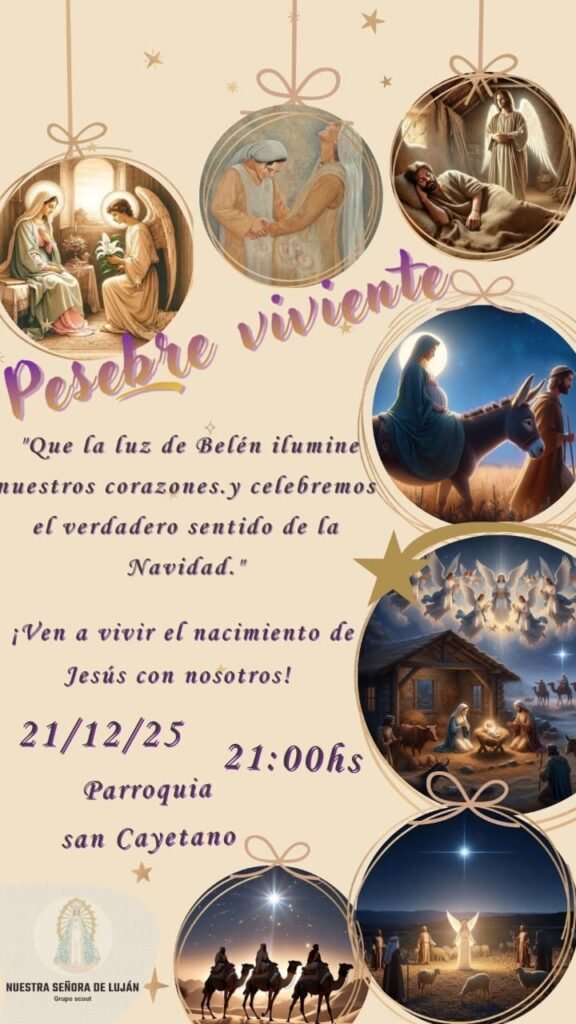 Navidad en comunidad: dos pesebres vivientes se presentarán este domingo 5 Imagen de WhatsApp 2025 12 16 a las 17.49.31 dfd2dcfa