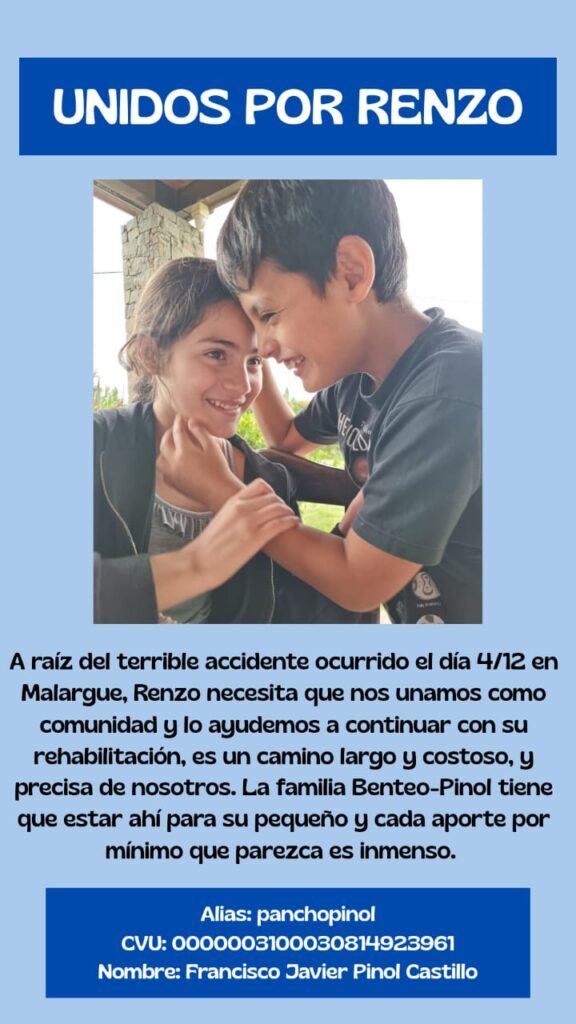 Seguridad vial en Malargüe: la tragedia de Selena, la lucha de Renzo y la responsabilidad que nos involucra a todos 6 WhatsApp Image 2025 12 06 at 11.32.57 AM