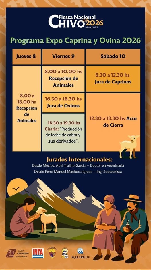 La Expo Caprina y Ovina jerarquiza la Fiesta Nacional del Chivo 2026 2 611628036 1322951533207838 3357036865999866901 n 1