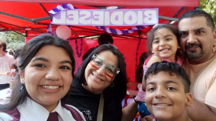 Familia Rojas Carolyne y Gabriel