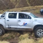 Una camioneta de Las Leñas volcó camino a Valle Hermoso en Malargüe