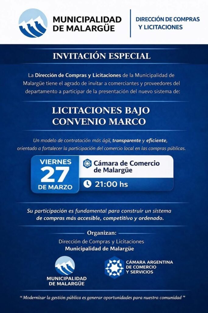 El municipio presenta nuevo sistema de licitaciones bajo convenio marco 1 WhatsApp Image 2026 03 26 at 8.31.06 PM