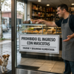 Bromatología advirtió que está prohibido ingresar con mascotas a comercios donde se venden o elaboran alimentos