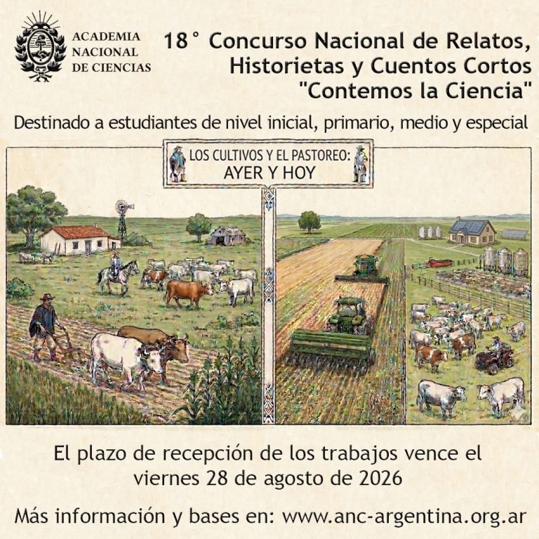 Escuelas podrán participar del 18° “Contemos la Ciencia” con cuentos e historietas 1 contemos la ciencia 2026 768x768 1