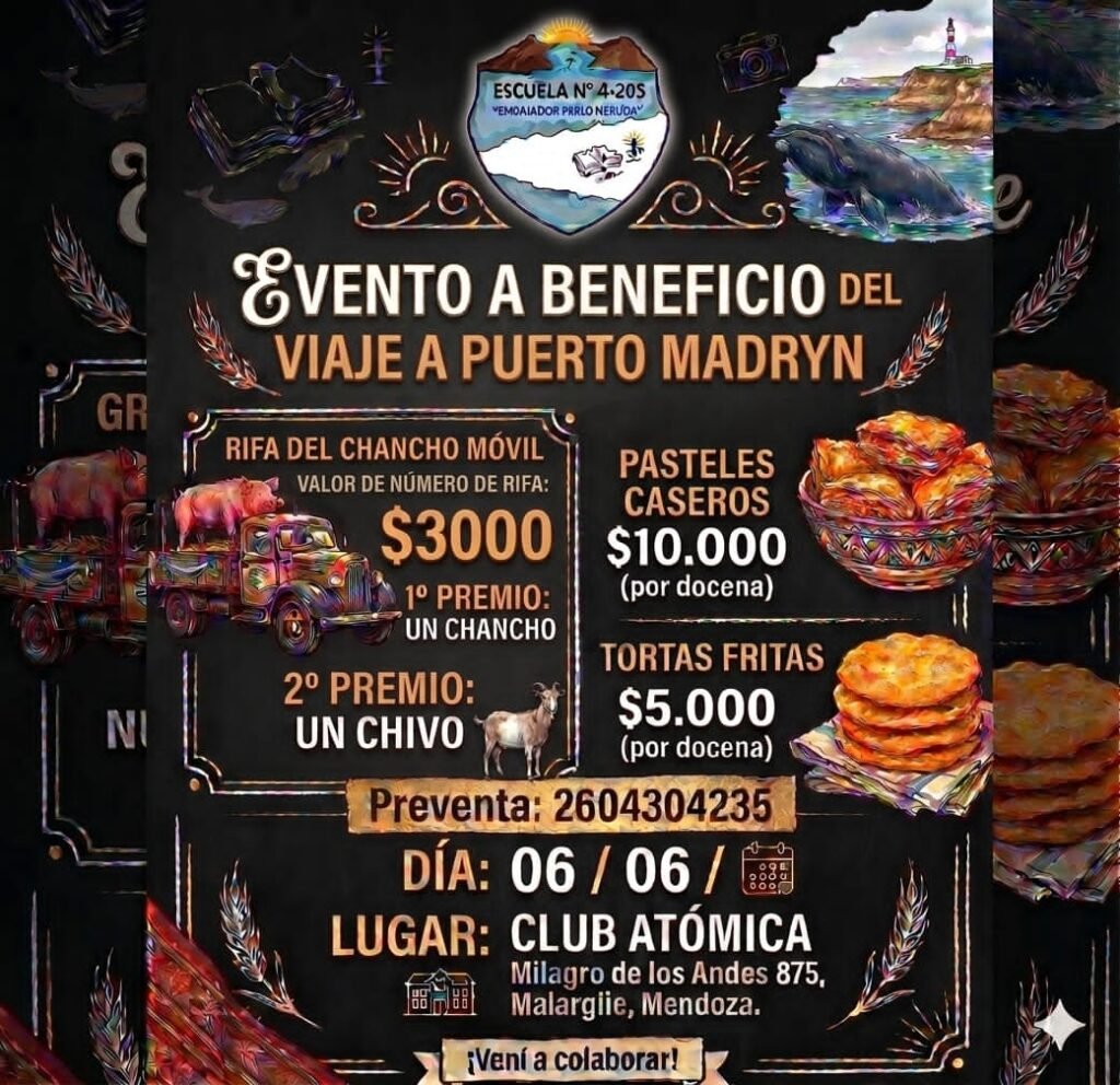 Hoy cancho móvil, chivo y tortas fritas a beneficio de estudiantes de Carapacho. 6 WhatsApp Image 2026 06 06 at 9.53.24 AM