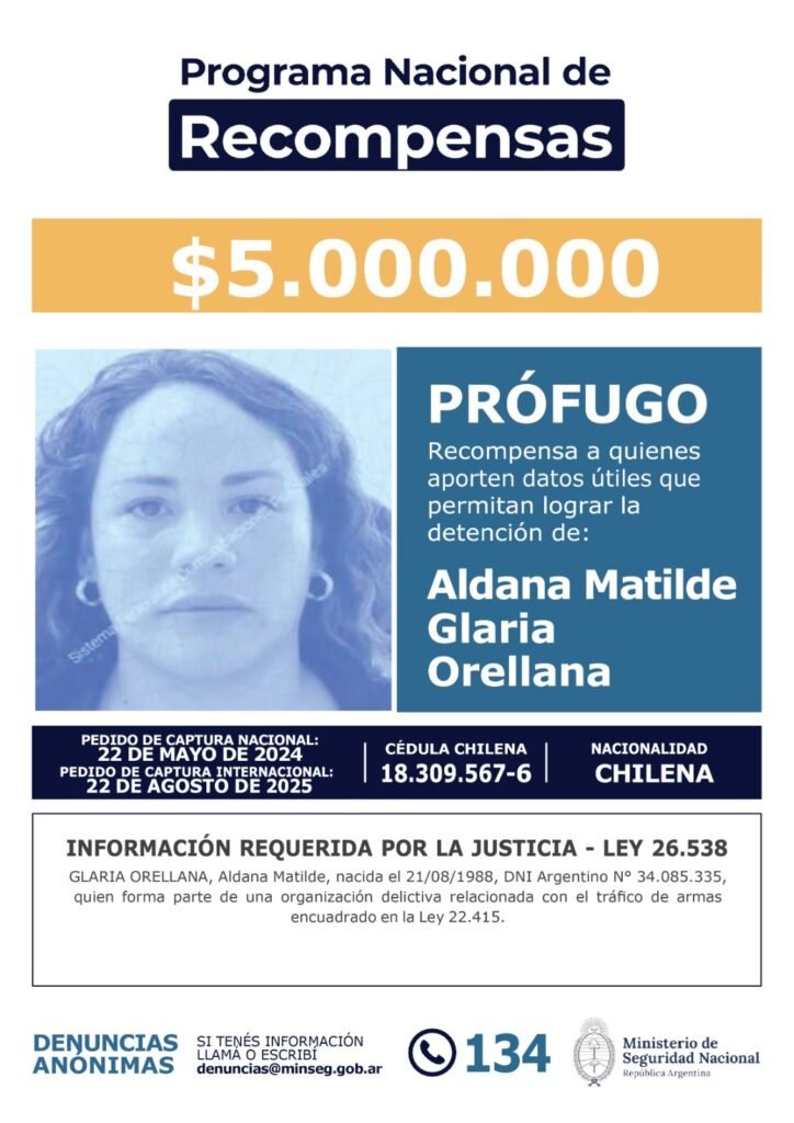 Ofrecen $5 millones de recompensa por cada prófugo vinculado a una causa de tráfico internacional de armas. 11 WhatsApp Image 2026 06 22 at 10.40.22 AM