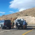 Turistas protagonizaron un choque en la Ruta 222
