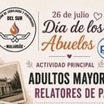Invitan a participar de “Adultos Mayores, Relatores de Paz” con relatos y fotografías en Malargüe