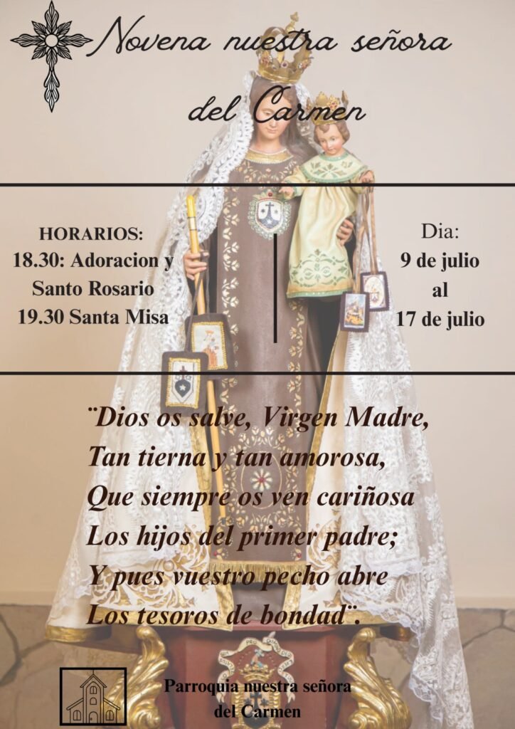 La Parroquia Nuestra Señora del Carmen inicia la novena y prepara su fiesta patronal 5 WhatsApp Image 2026 07 09 at 4.19.14 PM