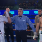 Marcos García le ganó por demolición en el primer asalto al cordobés Walter Córdoba.