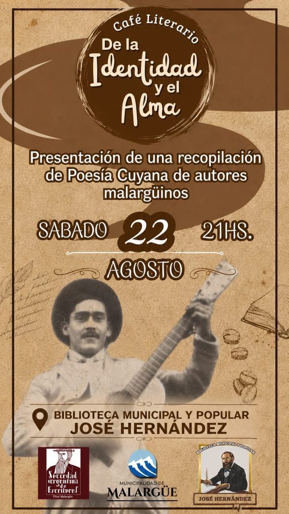 La poesía cuyana tendrá su encuentro este sábado en la Biblioteca José Hernández. 1 WhatsApp Image 2026 08 19 at 2.15.37 PM 1