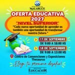 ¿Qué vas a estudiar el próximo año? Malargüe tiene su Oferta Educativa 2027.