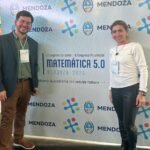 Rocío y Diego Moreno representaron a Malargüe en el Congreso de Matemática 5.0.