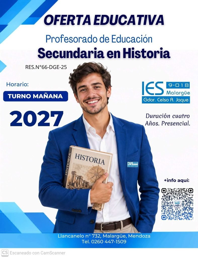 El IES 9-018 ya abrió las preinscripciones para su oferta educativa 2027. 2 WhatsApp Image 2026 09 15 at 2.29.06 PM
