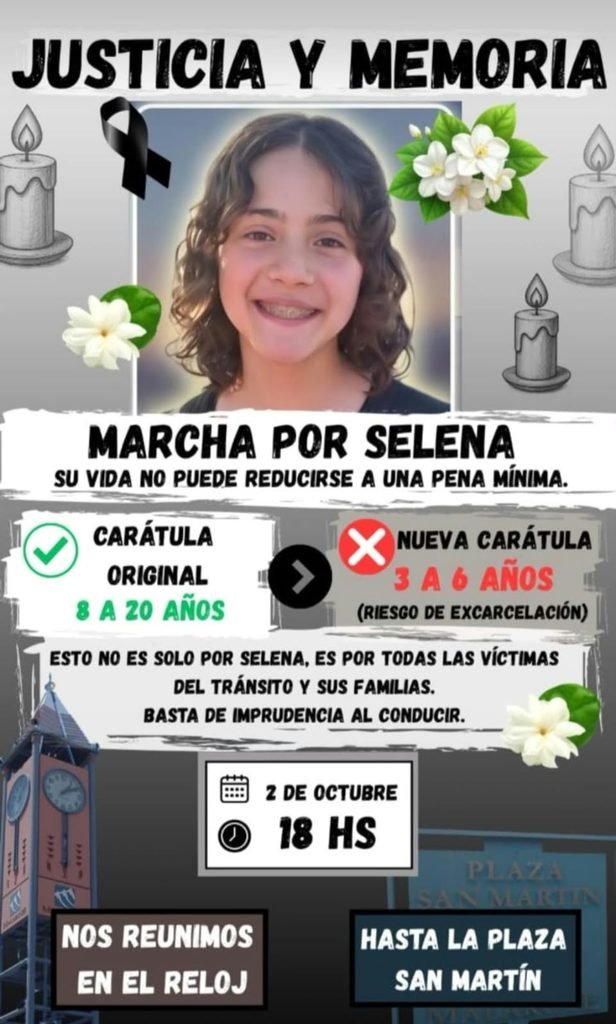 De 8 a 20 años a una escala de 3 a 6: la familia de Selena vuelve a pedir justicia 1 WhatsApp Image 2026 09 28 at 8.46.26 PM 1