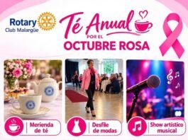 Rotary Club Malargüe realizará su Té Anual por el «Octubre Rosa»