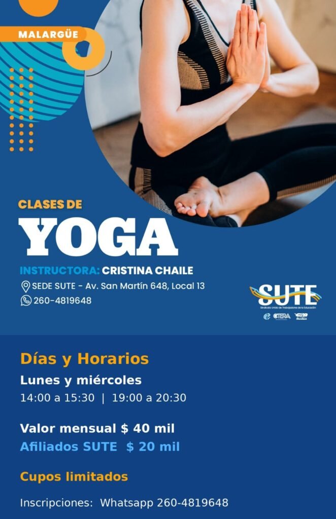 El SUTE ofrece una capacitación en manipulación segura de alimentos yoga, macramé, corte y confección. 1 WhatsApp Image 2026 09 29 at 1.22.07 PM 1