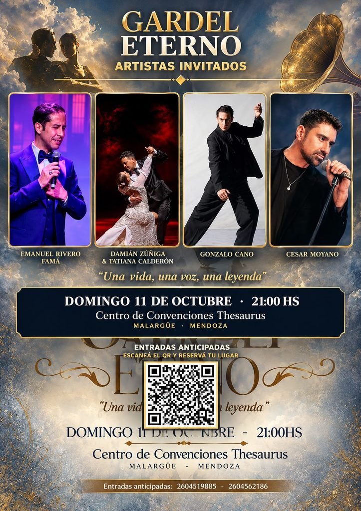 El legado de Gardel vuelve a escena con una propuesta artística. 1 WhatsApp Image 2026 10 05 at 2.10.55 PM 1
